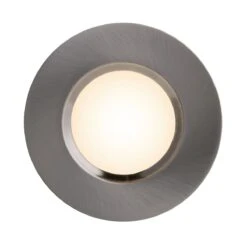 Nordlux MAHI LED Einbaustrahler Gebürstet Nickel, Weiß 621lm IP65 8,5x8,5x4,5cm