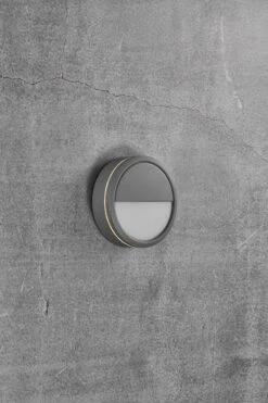 Nordlux Smart Home AVASMART LED Deckenleuchte Außen Grau, Opal Weiß 600lm IP54 App Steuerbar 20x20cm -Nordlux 2019016010 1am