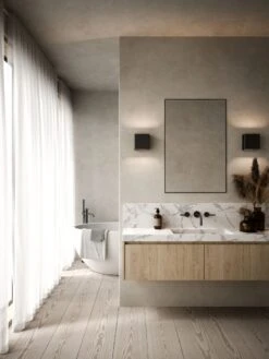 Nordlux TURN LED Außenwandleuchte Schwarz 800lm IP54 Dimmbar 15x15x8,3cm -Nordlux 2019061003 1am