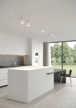 Nordlux ETHAN Aufbauleuchte Matt Weiß GU10 Dimmbar 10,5x10,5x11,99cm -Nordlux 2110400101