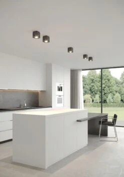 Nordlux ETHAN Aufbauleuchte Matt Schwarz GU10 Dimmbar 10,5x10,5x11,99cm -Nordlux 2110400103 3