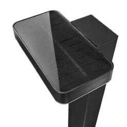 Nordlux RICA LED Solar Sockelleuchte Schwarz Edelstahl 450lm IP44 Mit Bewegungsmelder 15x60cm 12 Nordlux RICA LED Solar Sockelleuchte Schwarz Edelstahl 450lm IP44 Mit Bewegungsmelder 15x60cm -Nordlux 2118178003 3