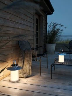 Nordlux TEMPLE LED Solar-Tischleuchte Verzinkter Stahl IP54 Mit Schalter 22,6x22,6x22,2cm -Nordlux 2218325031 3