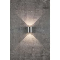 Canto 2 Wandleuchte Stainless Steel - Nordlux -Nordlux 5701581482784 5