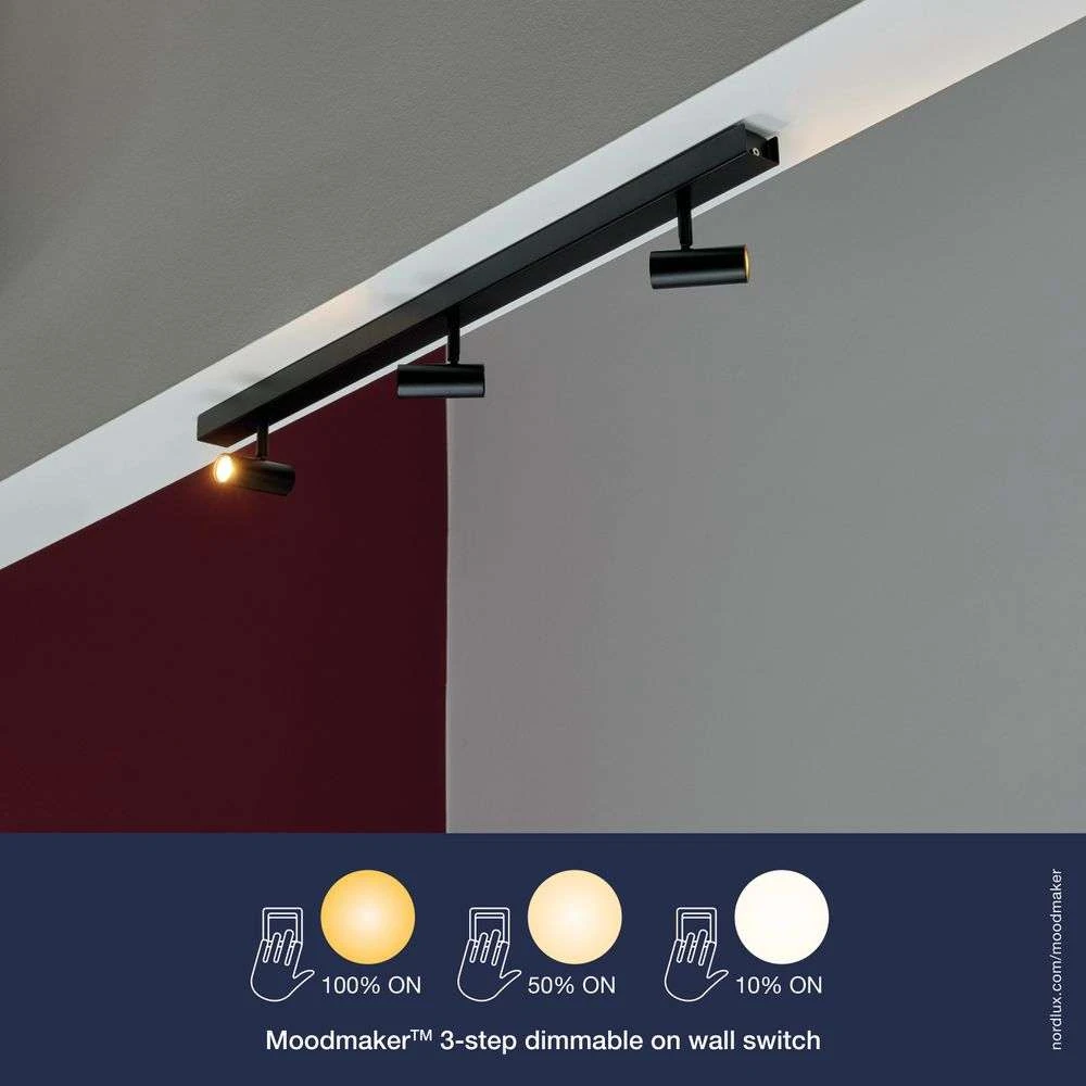 Omari 3 Deckenleuchte Black - Nordlux 4 Omari 3 Deckenleuchte Black - Nordlux – Bild 2