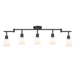 Cole 5 Deckenleuchte Sort/Opal - Nordlux