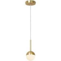 Contina Pendelleuchte Brass/Opal - Nordlux -Nordlux 5704924006463 2