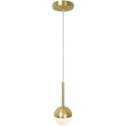 Contina Pendelleuchte Brass/Opal - Nordlux -Nordlux 5704924006463 3