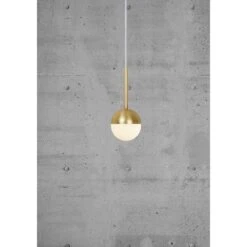 Contina Pendelleuchte Brass/Opal - Nordlux -Nordlux 5704924006463 4