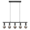Paco 5-Spot Pendelleuchte Black - Nordlux -Nordlux 5704924011931 1