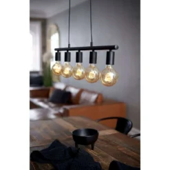 Paco 5-Spot Pendelleuchte Black - Nordlux 5 Paco 5-Spot Pendelleuchte Black - Nordlux -Nordlux 5704924011931 2