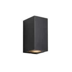 Canto Maxi Kubi 2 Wandleuchte Seaside Black - Nordlux