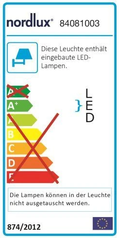 Nordlux Design For The People Front 26 Außenwandleuchte LED 650lm, Schwarz 4 Nordlux Design For The People Front 26 Außenwandleuchte LED 650lm, Schwarz – Bild 2