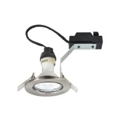 LED Einbaustrahler Nickel Gebürstet Nordlux Canis 3er Set GU10 A 345lm 6500K Dimmbar -Nordlux canis 49390155 1