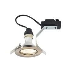 LED Einbaustrahler Nickel Gebürstet Nordlux Canis 5er Set GU10 A 345lm 2700K -Nordlux canis 49750155 1