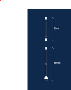 LED Unterbauleuchte Weiß Nordlux Latona 12W 1050lm 91,2cm 3000K-4000K 2-Step -Nordlux latona tz2