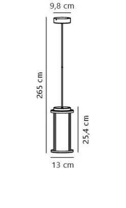 Nordlux LINTON Outdoor Hängelampe Messing E27 IP54 Dimmbar 13x13x25,4cm -Nordlux linton pendelleuchte tz 1