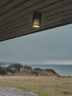 Nordlux Outdoor Aufbauleuchte Aludra Seaside Schwarz Alu IP54 E27