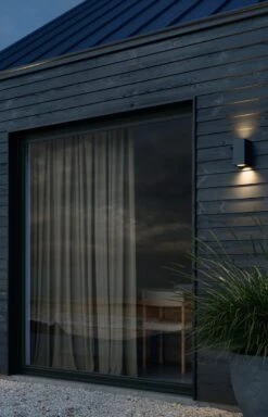 Wandaußenleuchte Up Down Seaside Schwarz Nordlux Canto Kubi Maxi 2 2x GU10 -Nordlux m canto maxi kubi seaside 49731203 1 9