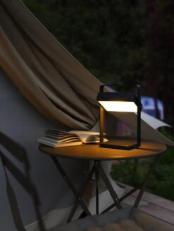 Nordlux Mobile LED Solar Tischlampe Saulio To Go Schwarz IP44 3000K Dimmbar -Nordlux m saulio 2418035003 1