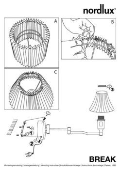 Nordlux Break Wandleuchte Schwarz Mit Lesearm 7 Nordlux Break Wandleuchte Schwarz Mit Lesearm -Nordlux n19861003 ze