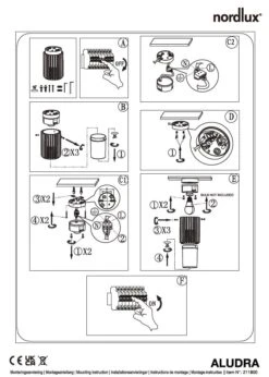 Outdoor Aufbauleuchte Aluminium Nordlux Aludra IP54 E27 11 Outdoor Aufbauleuchte Aluminium Nordlux Aludra IP54 E27 -Nordlux n2118006010 mon
