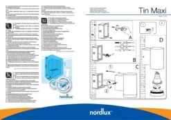 Nordlux Tin Maxi Außenwandleuchte Weiss -Nordlux n21501101 ze 1