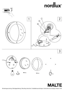 Nordlux Malte Außenwandleuchte Verzinkt -Nordlux n21841031 ze