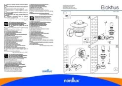 Nordlux Blokhus Up Außenwandleuchte Kupfer -Nordlux n25031030 ze
