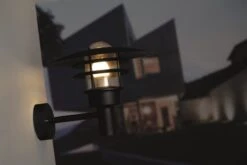 Nordlux LÃ¸nstrup 32 Außenwandleuchte Schwarz -Nordlux n71411003 4