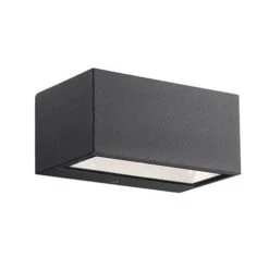 Nordlux Nene Wandleuchte Außen IP54 LED 480lm Schwarz Eckig